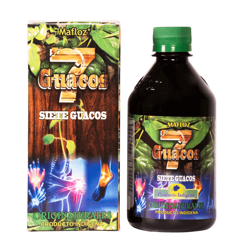 7 Guacos 360 mL Mafloz – Extracto Natural para Apoyo Articular y Muscular - Visidol