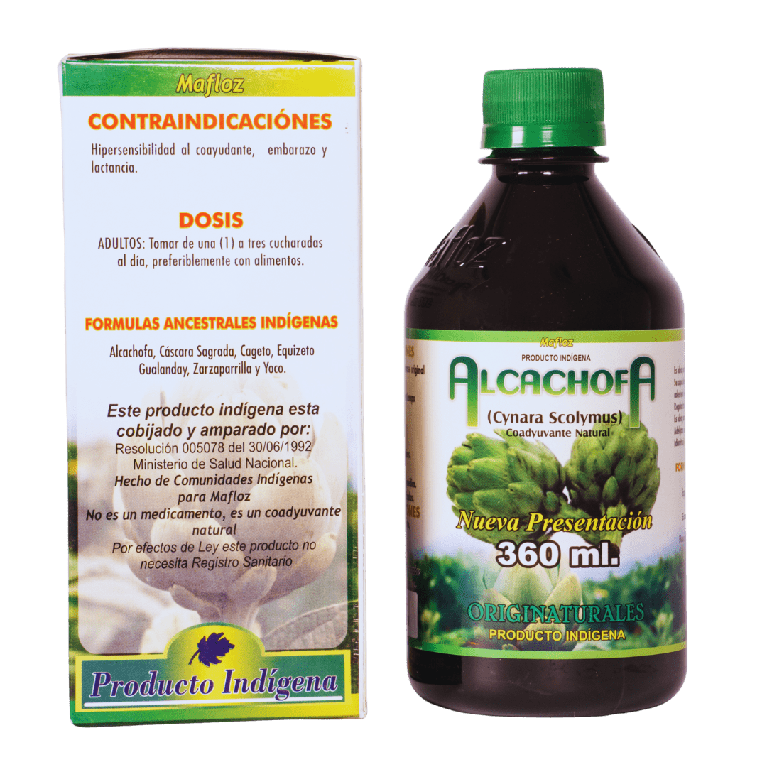 Alcachofa 360 mL Mafloz – Apoyo Digestivo y Depurativo - Visidol