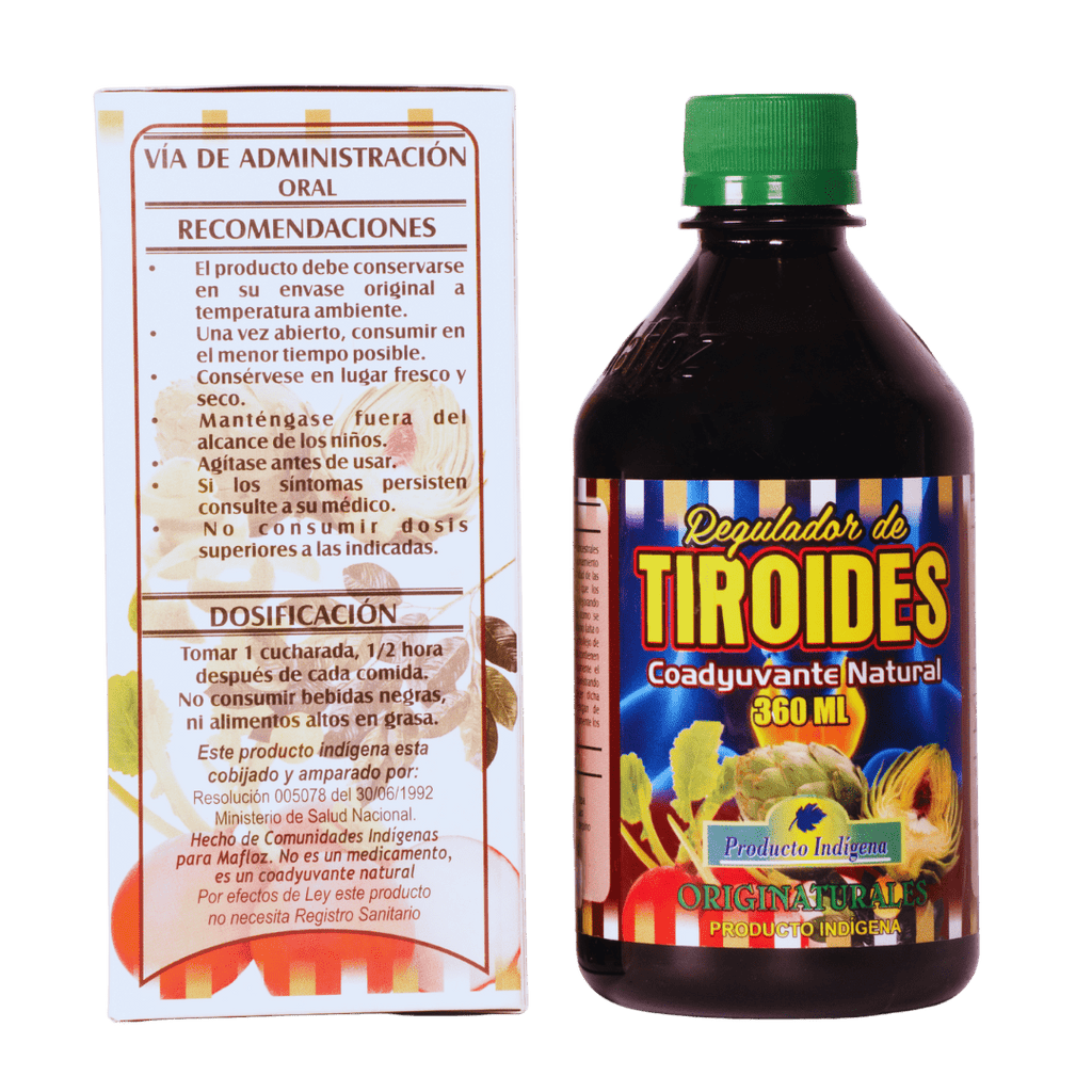 Anamú 360 mL Mafloz – Regulador de Tiroides - Visidol