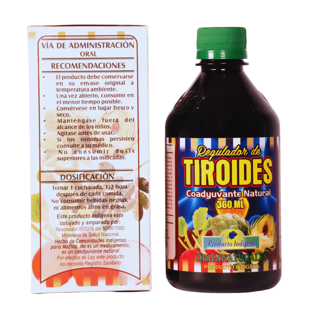 Anamú 360 mL Mafloz – Regulador de Tiroides - Visidol