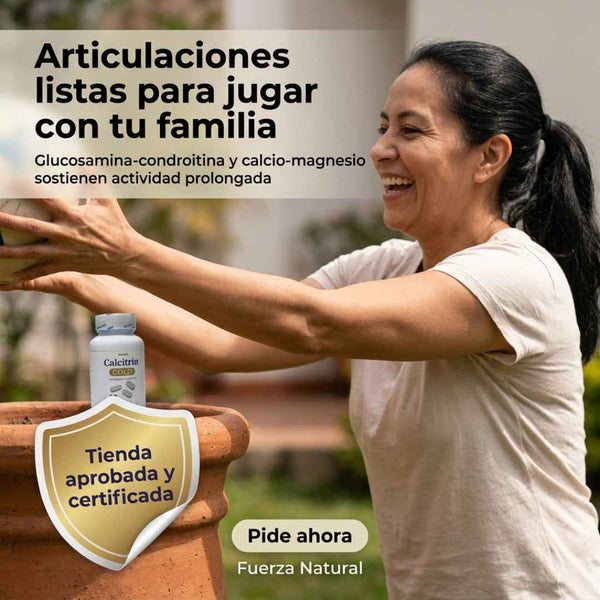 CALCITRIN GOLD - REFUERZA TU MOVILIDAD CADA DÍA - Vida Sin Dolor