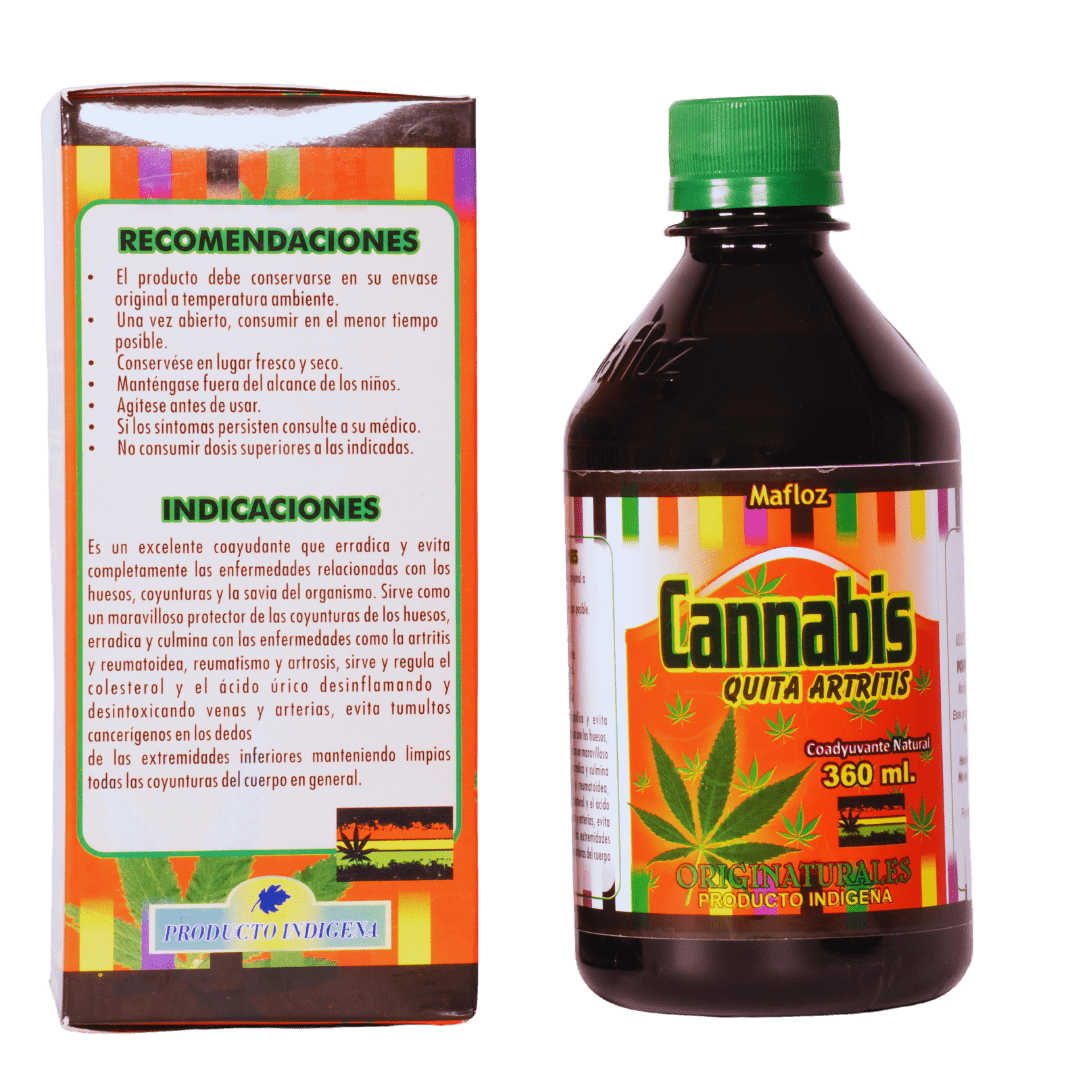Cann. Quita Artritis 360 mL Mafloz – Bienestar de Huesos y Articulaciones - Visidol