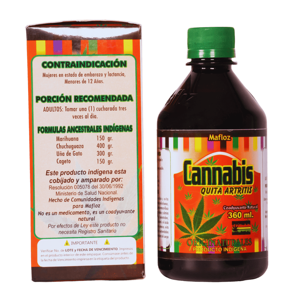 Cann. Quita Artritis 360 mL Mafloz – Bienestar de Huesos y Articulaciones - Visidol