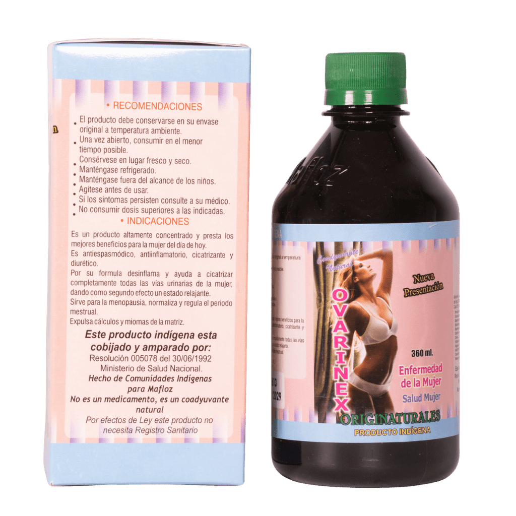 Ovarinex 360 mL Mafloz – Armonía y Equilibrio Femenino - Visidol